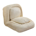 White Lazy Sofa Floor Couch P95821