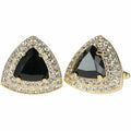 Crystal Diamond Set Cufflinks R7111