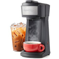 Iced/Hot Coffee Maker, 8, 10 or 12oz Pours, Black/Stainless-Steel Z48883