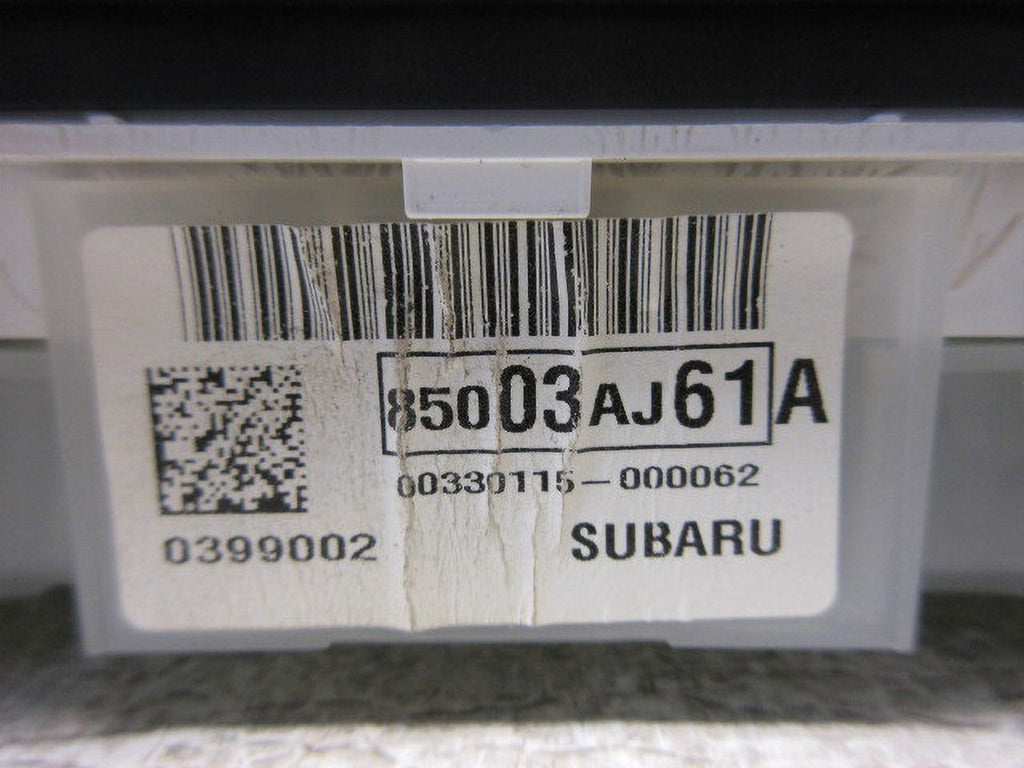 Pre-Owned 12 2012 Subaru Legacy Outback Speedometer 114K Miles OEM Q1535