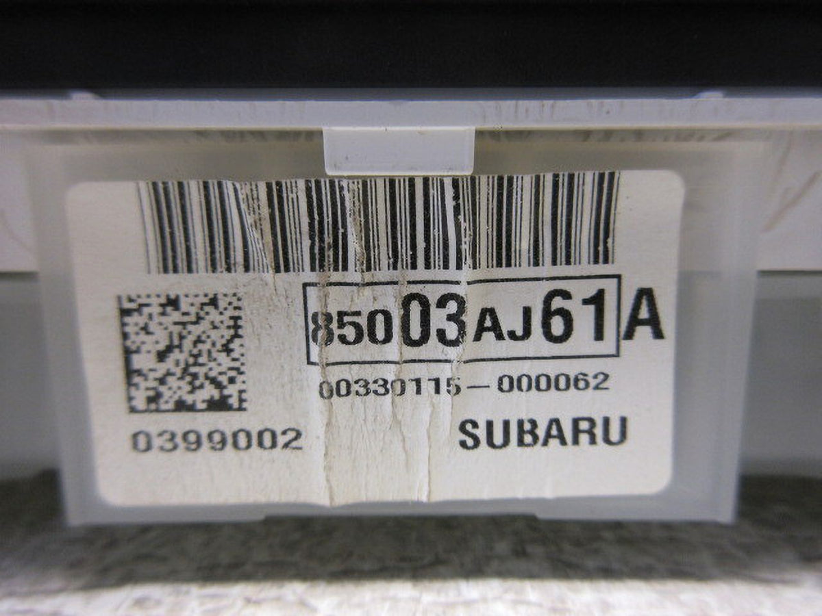 Pre-Owned 12 2012 Subaru Legacy Outback Speedometer 114K Miles OEM Q1535