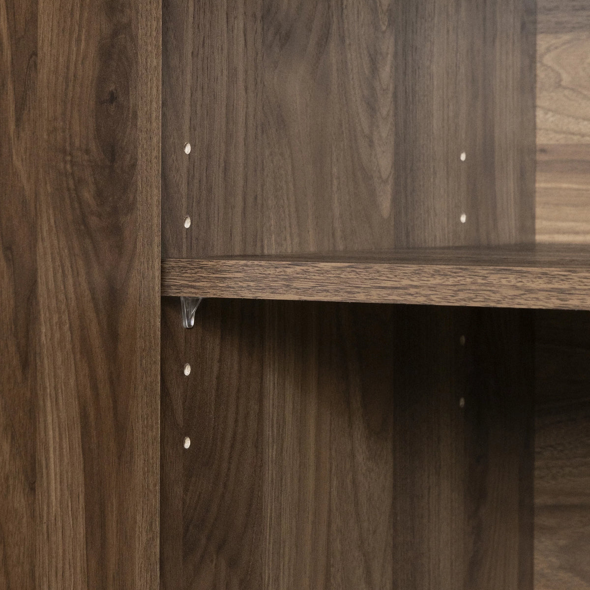 Brown Mid-century Glam Cabinet J3585