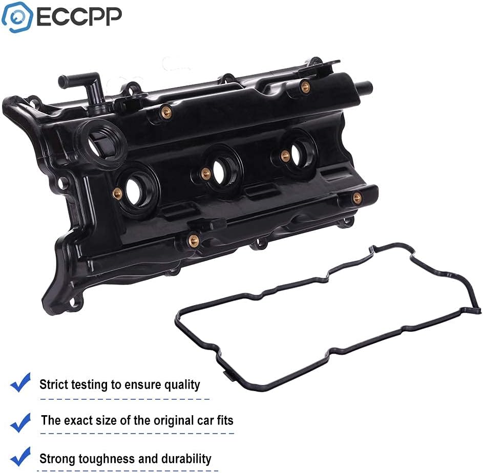 Engine Valve Cover with Gaskets Left Driver Side Pack of 2 L7464