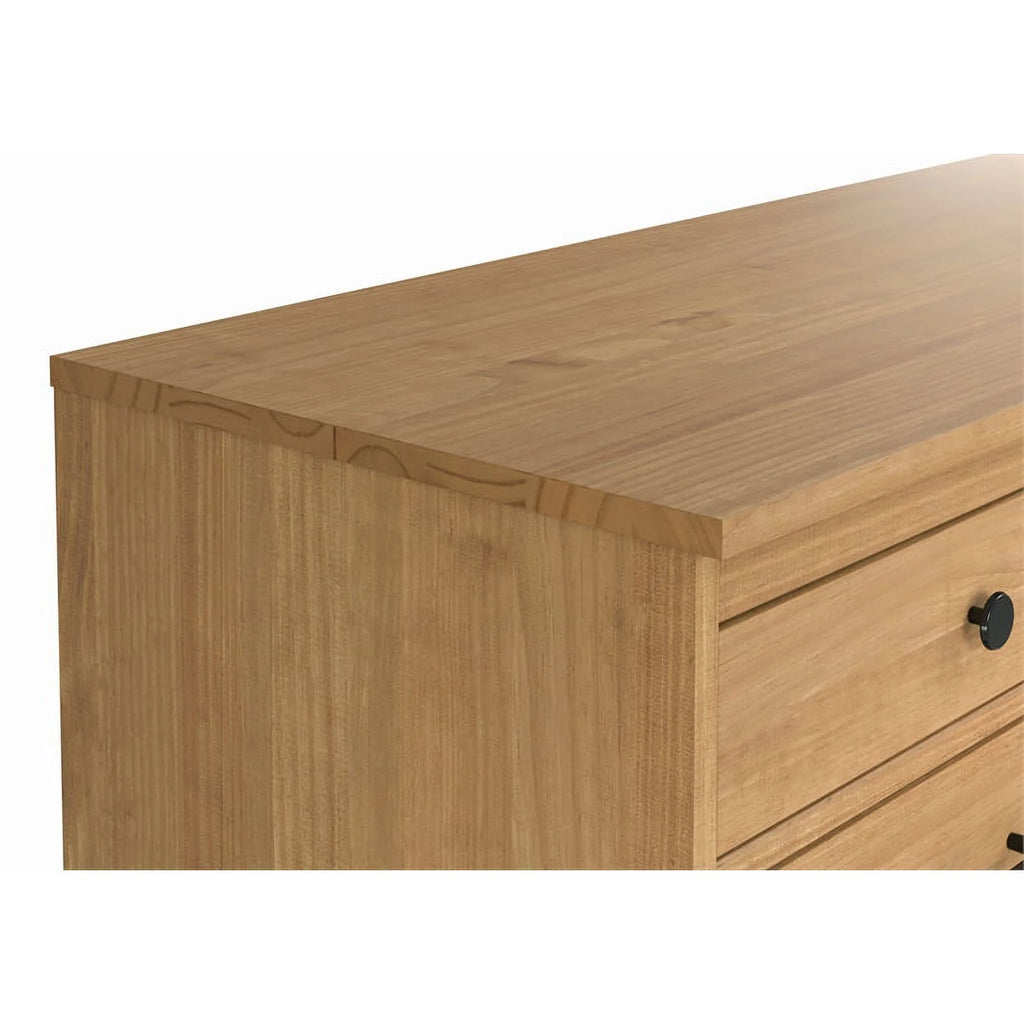 Wood Desk with File Cabinet S9382