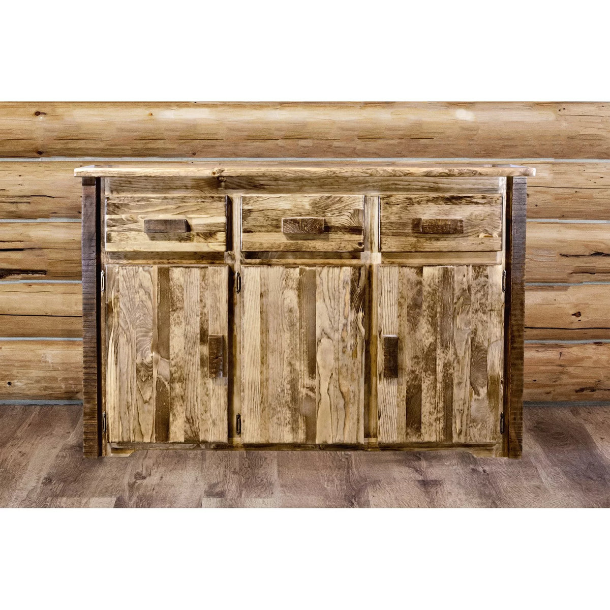 Natural Wood Sideboard C140740