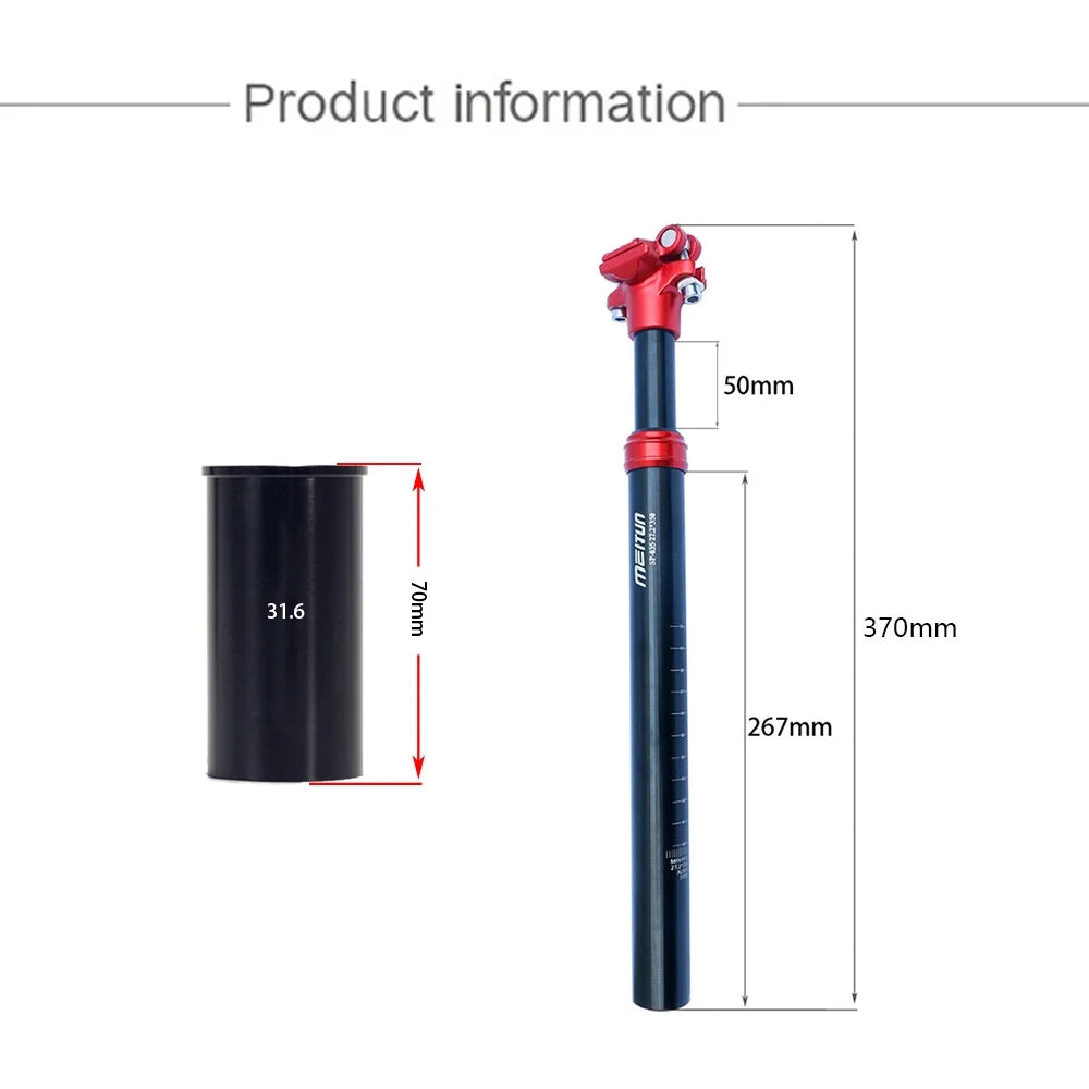 Alloy Suspension Seatpost 31.6mm Y52963