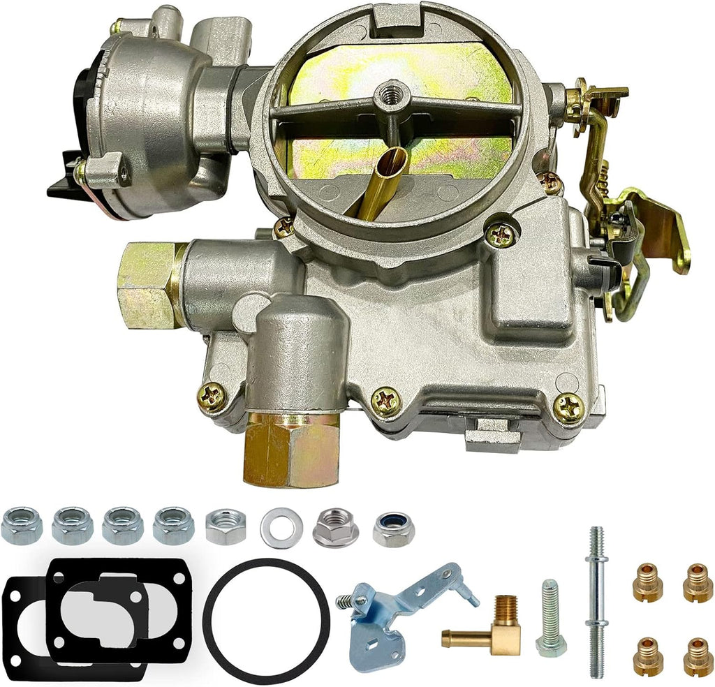 Marine Carburetor 2 Barrel Electric Choke with Jets and Gaskets E3198
