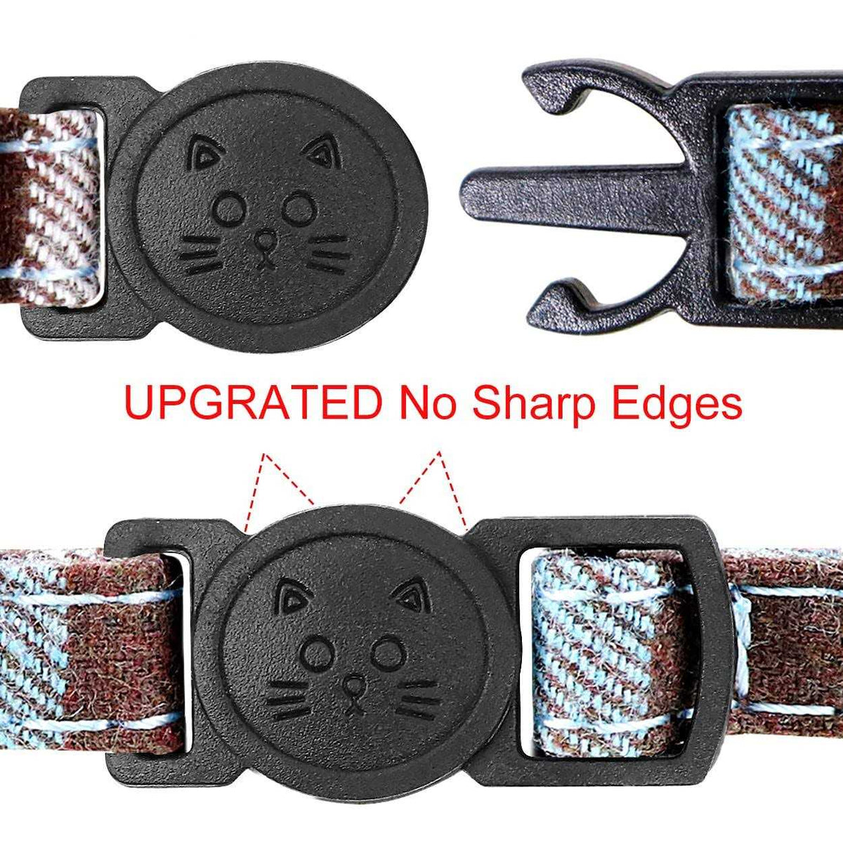 Breakaway Cat Collar with Bow Tie and Bell Z56044
