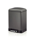Grey Pedal Dust Bin W111