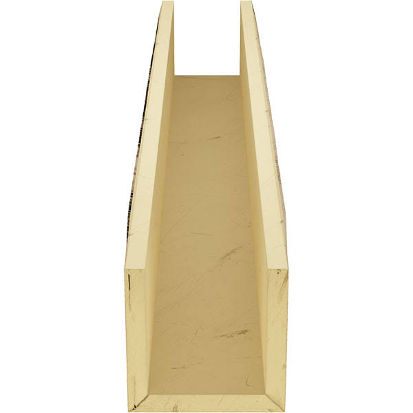 6x22W x 8x22H x 12&L 3-Sided Rough Sawn Faux Wood Ceiling Beam R603