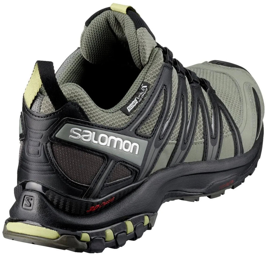 Men's XA Pro 3D CS WP Castor Gray Black Fern Shoes M8641