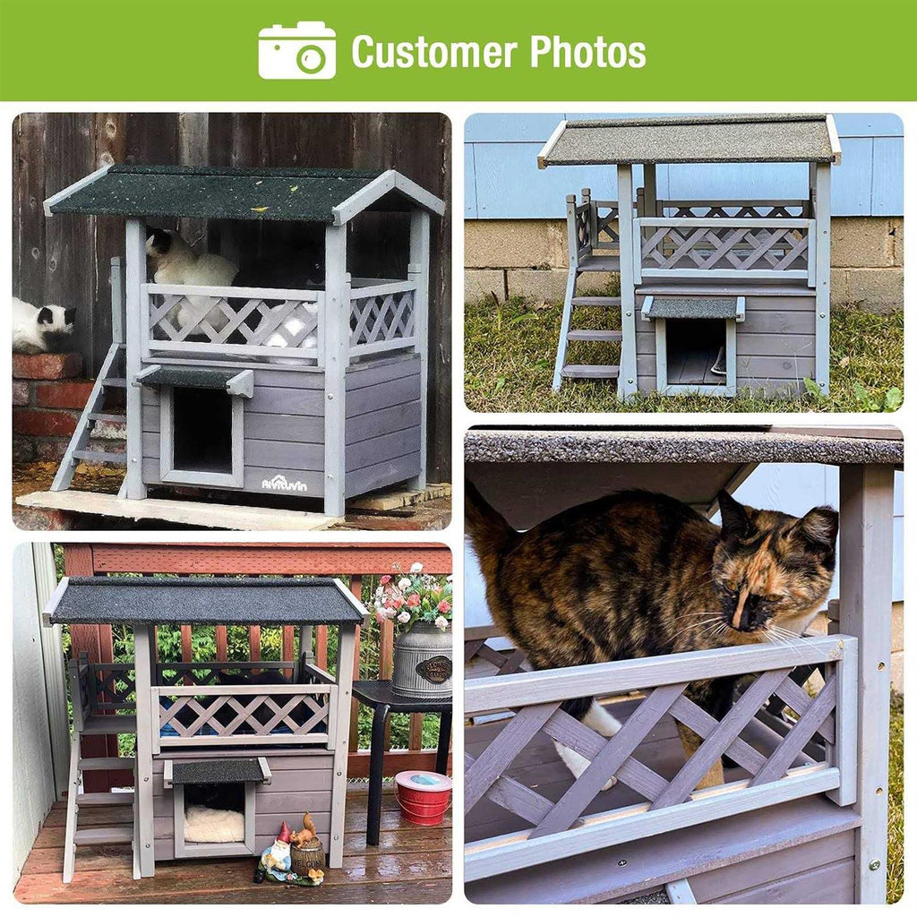Cat House with Door W711