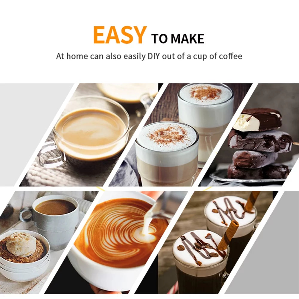 Detachable Electric Milk Frother and Steamer 700ml 600W 5 in 1 V95013