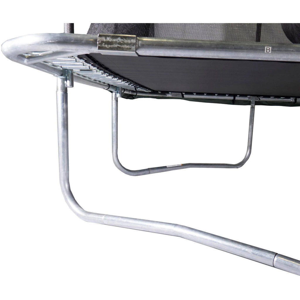 Blue Rectangular Trampoline with Safety Net Siding A253171