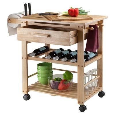 Beige Kitchen Cart K96036