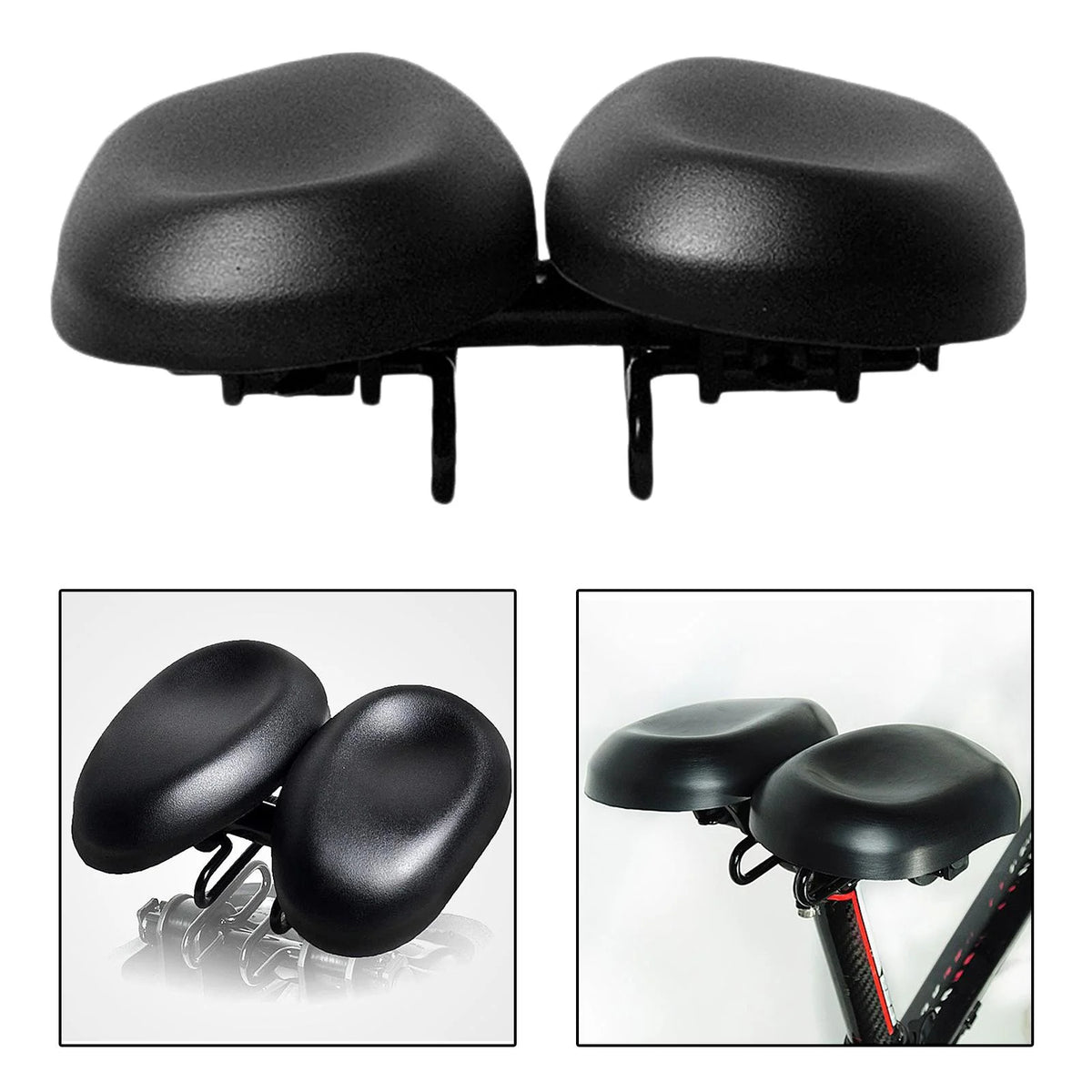Dual Pad Bike Cushion Saddle V4614