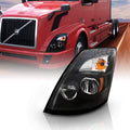 Chrome LED High Low Beam Replacement Headlights V1162