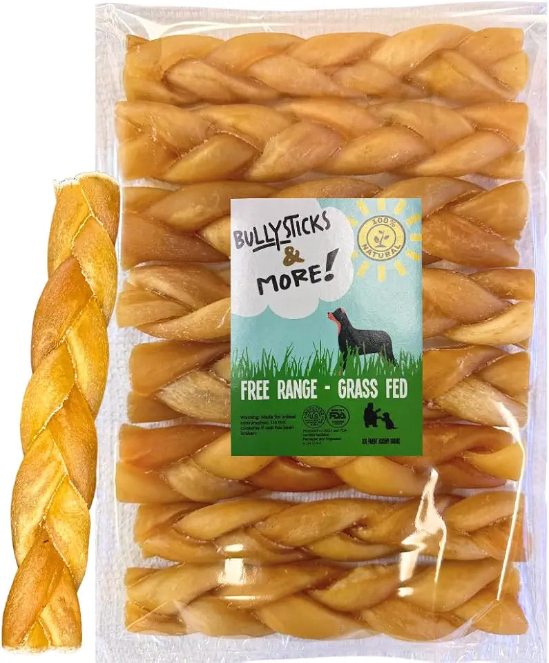Braided 6" Collagen Sticks 8 Count X939793