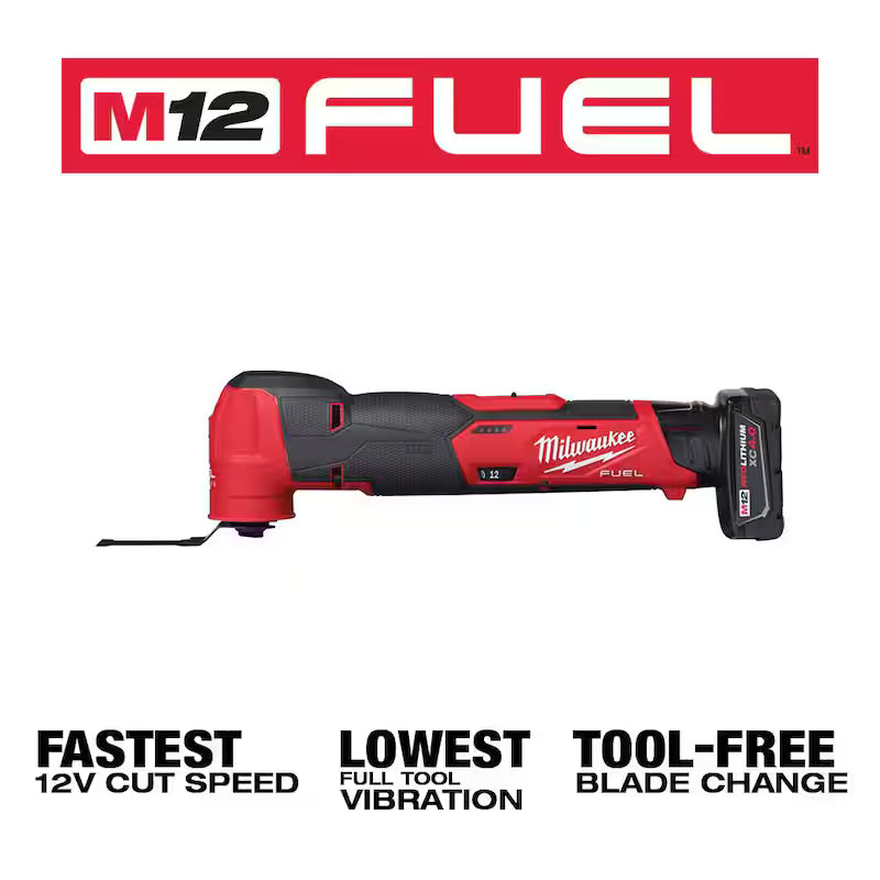 12-Volt Cordless Oscillating Multi-Tool with Two 3.0 Ah Batteries X63308