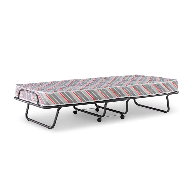 Folding Rollaway Guest Bed with 4 Innerspring Mattress B5277