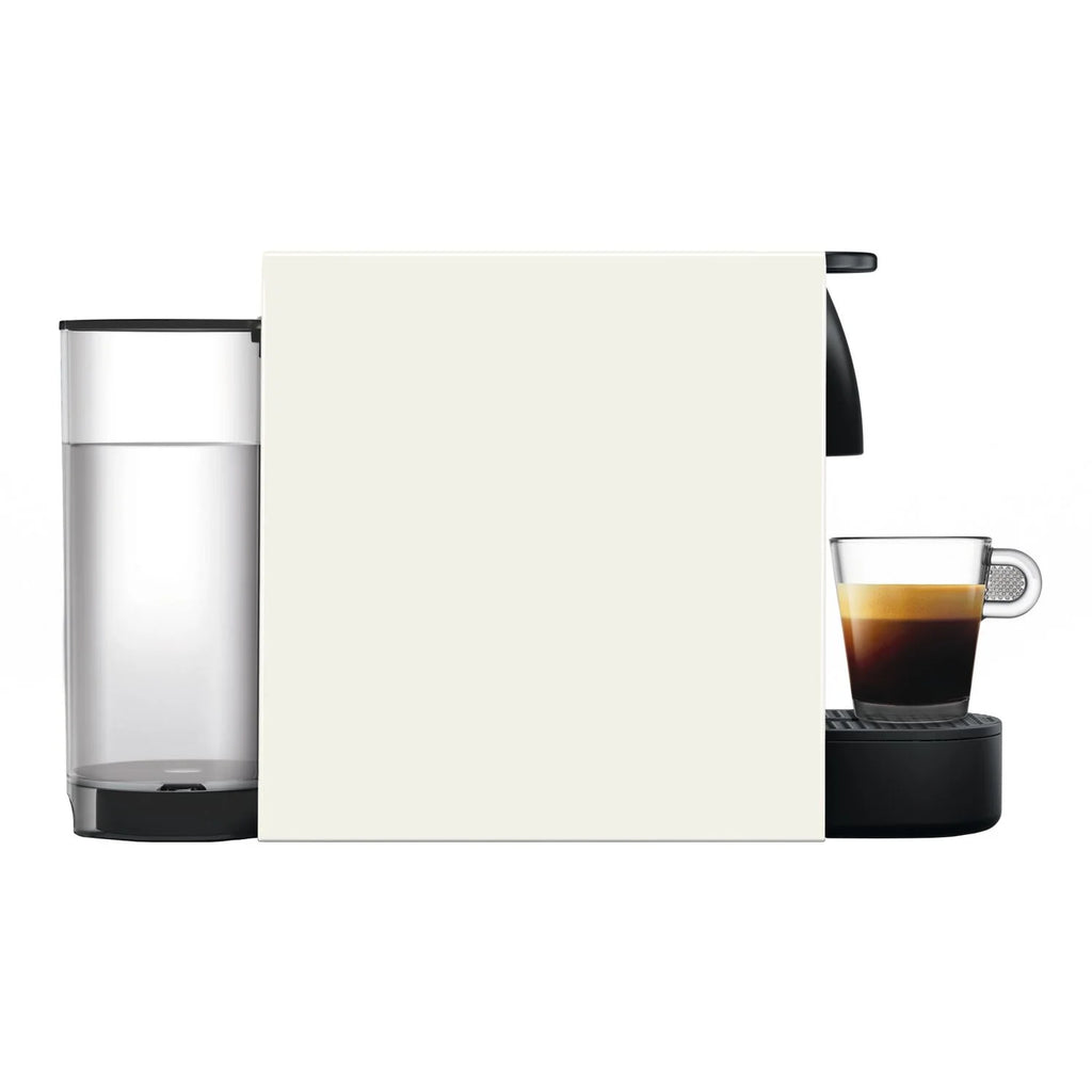 Nespresso Essenza Mini Single-Serve Machine in Pure White and Aeroccino Milk Frother in Black Q67758