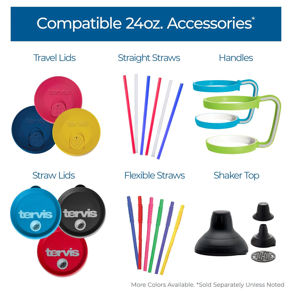 Double Walled Insulated Tumbler Travel Cup, 24oz Q823