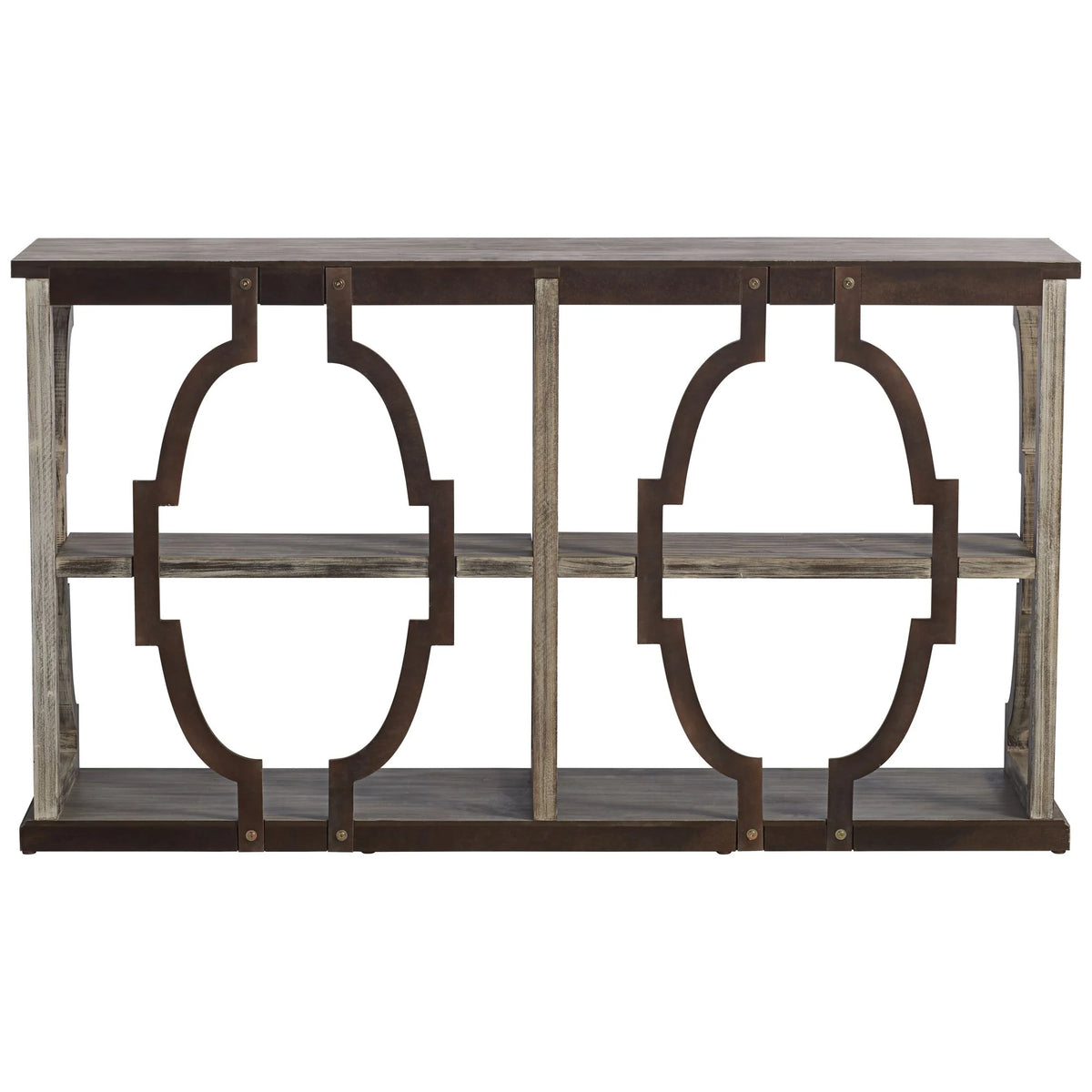 Chestnut 3 Tier Console A826