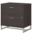 2 Drawer Lateral File Cabinet Storm Gray Y50445