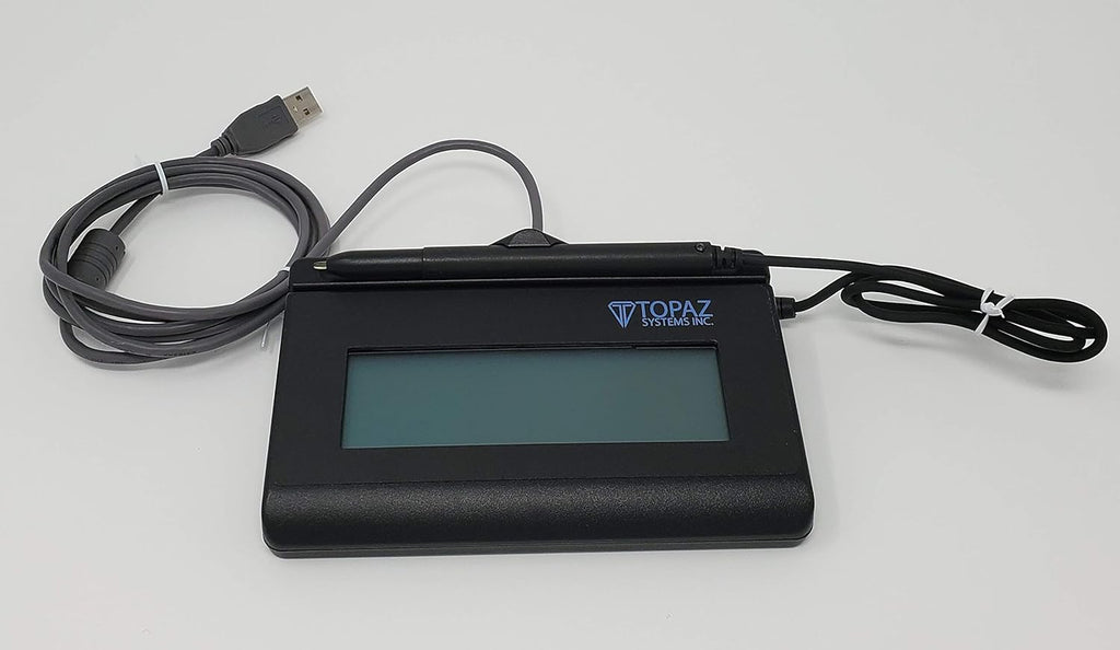 Backlit LCD Signature Capture Pad USB Connection (Renewed) E9193