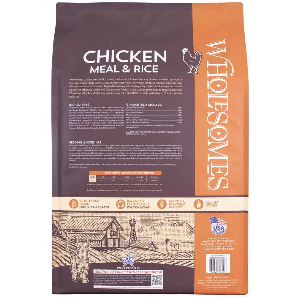 Chicken Meal & Rice Formula Cat Food N995767