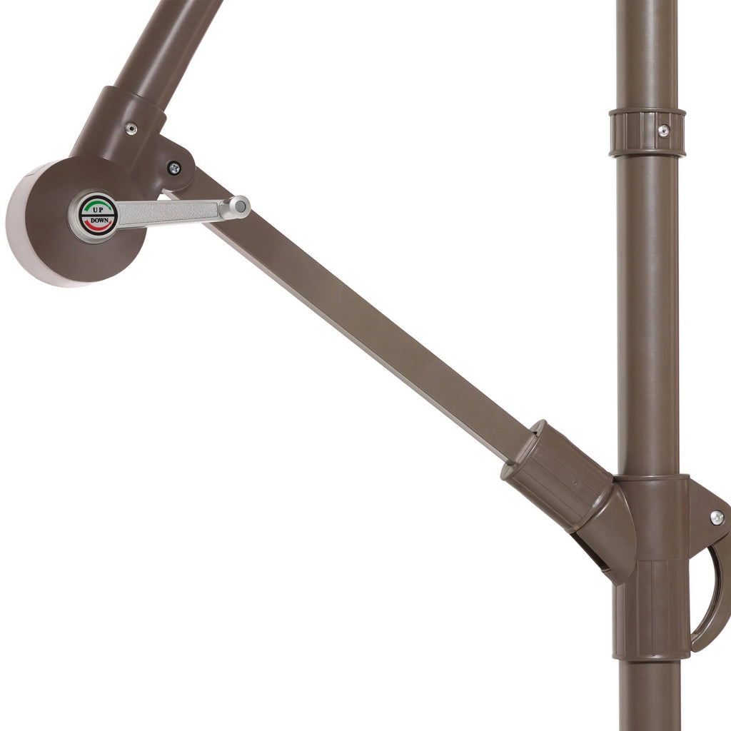 Straw Patio Cantilever Umbrella E1972