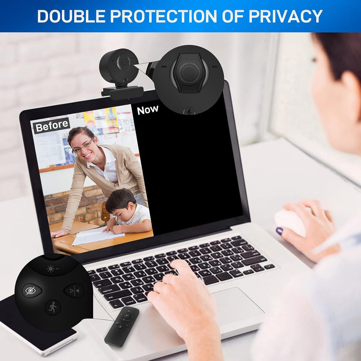 1080P 30FPS Webcam with Dual Microphone L2472