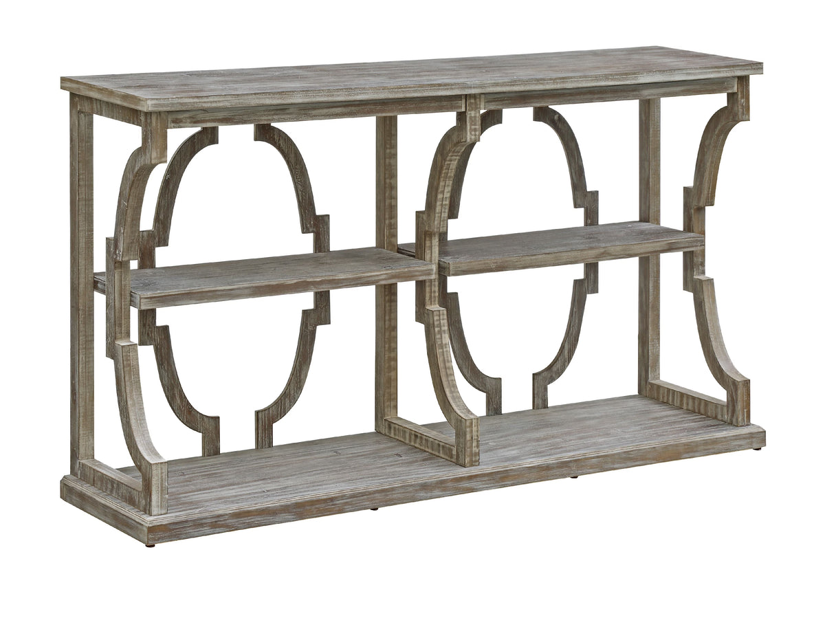 Chestnut 3 Tier Console A826