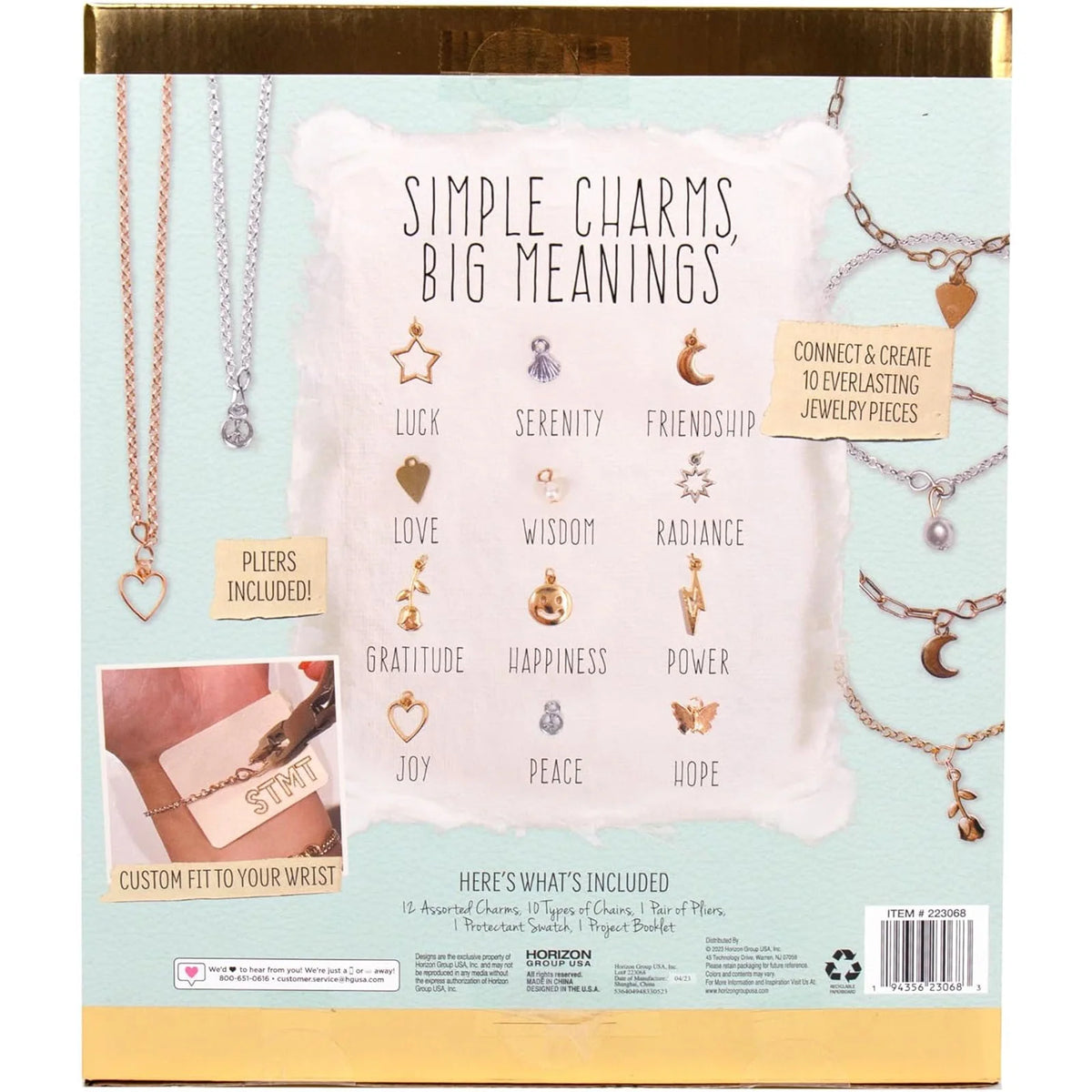 DIY Infinity Bracelets Craft Set D708763