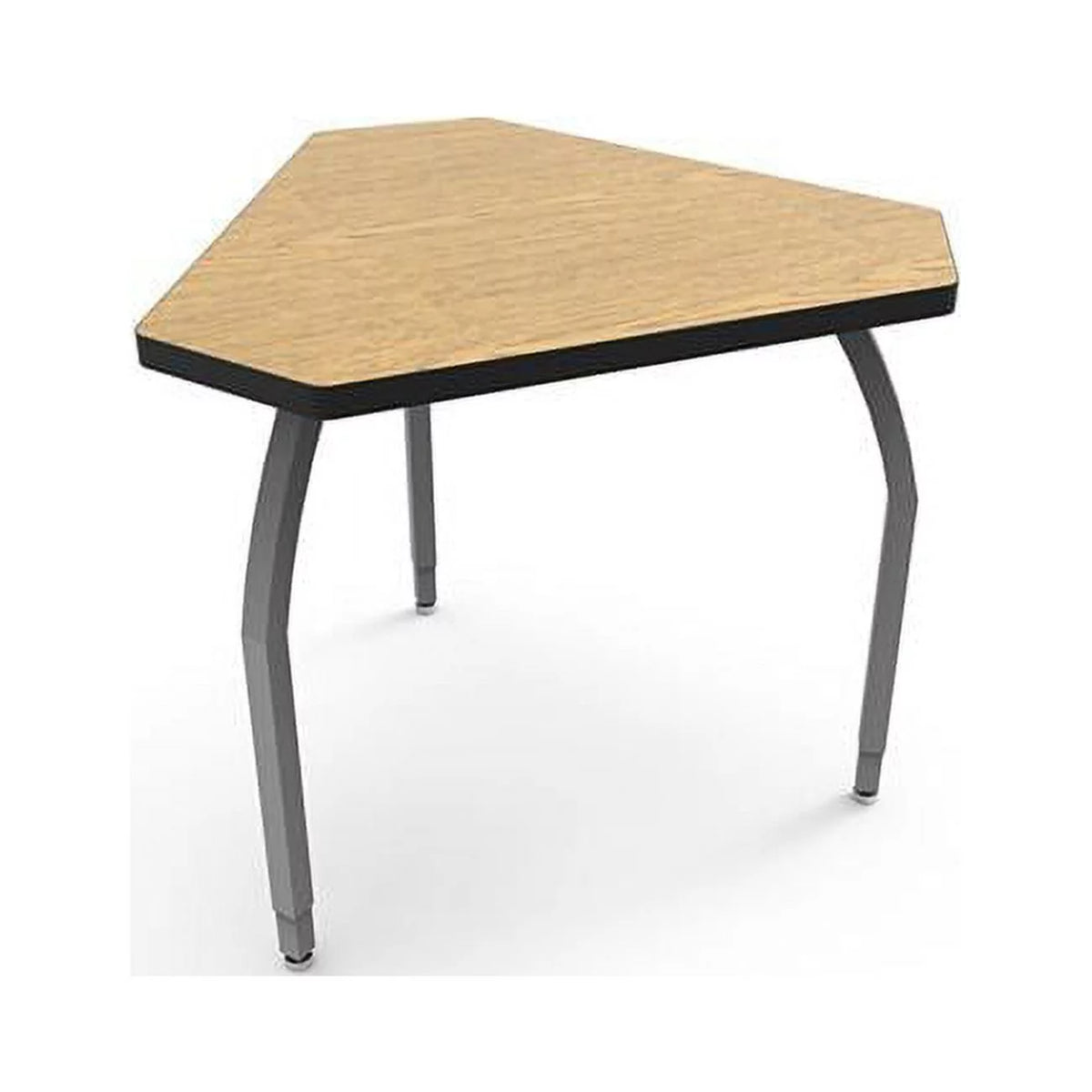Oak Laminate Desk with 3 Adjustable Legs N29186