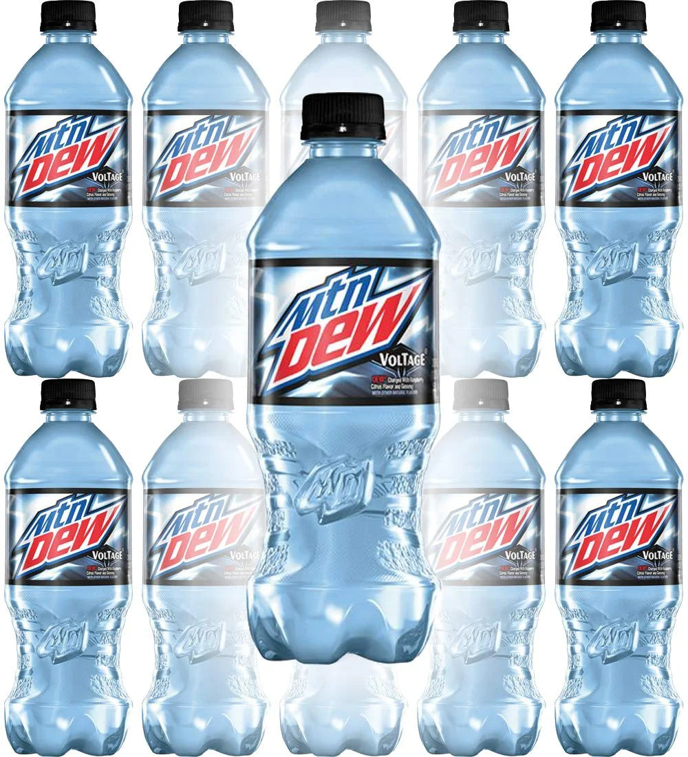 Voltage Soda Pop 20oz Bottles, Quantity of 16 O9846