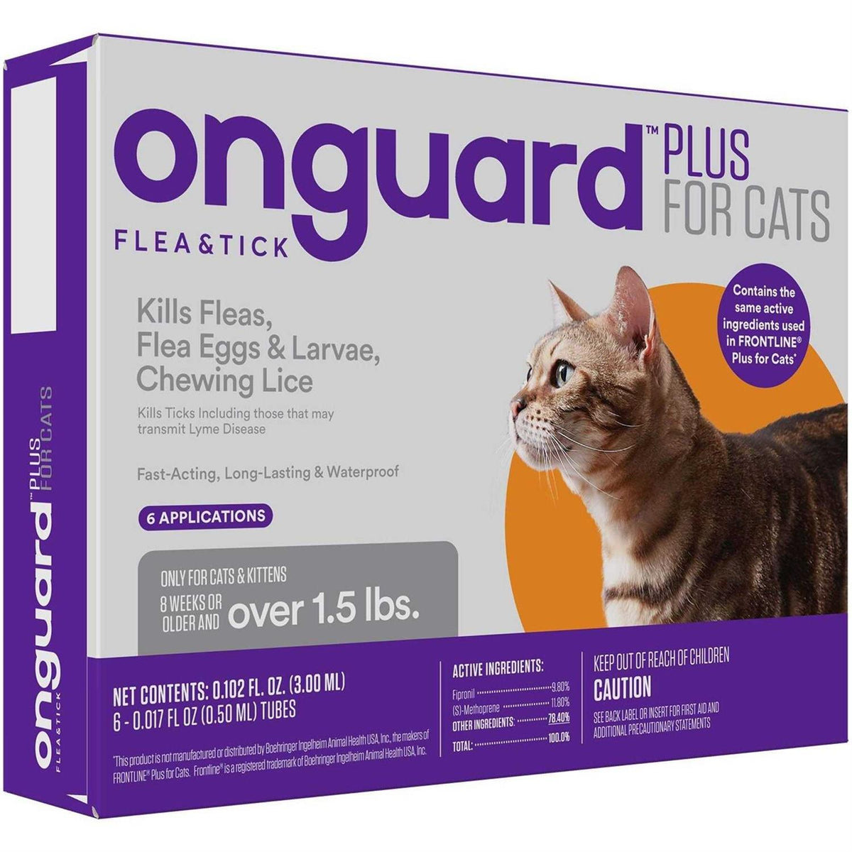 Flea & Tick Spot Treatment for Cats D676510
