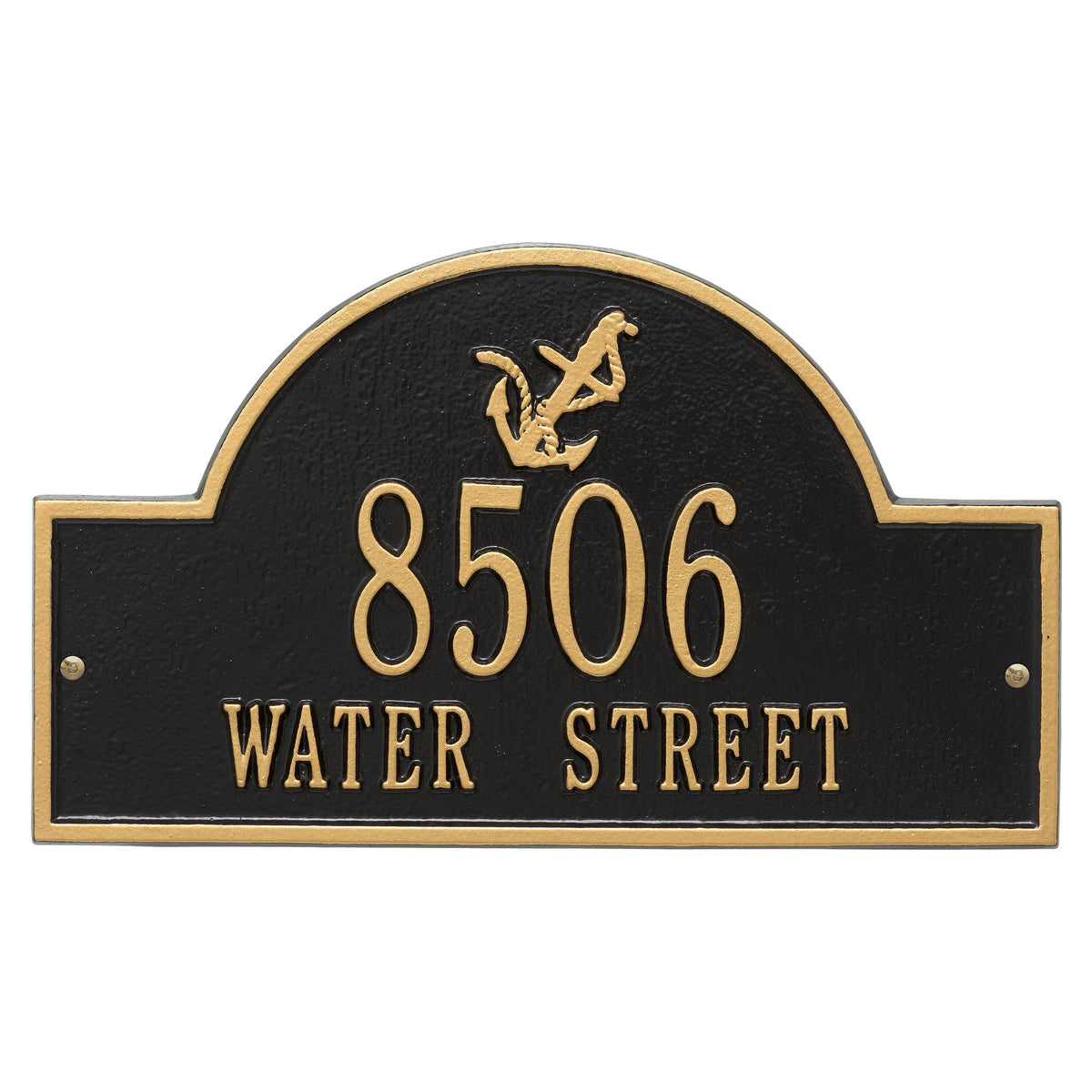 Black Gold Plaque B435