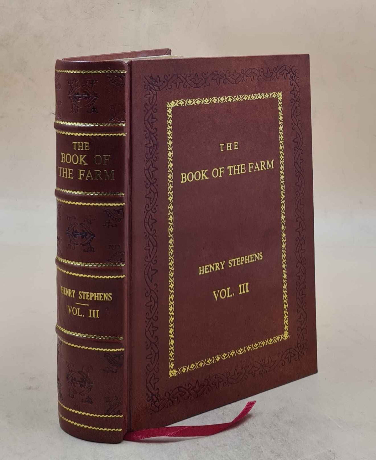 Farm Book Volume 3 Leather Bound C36411