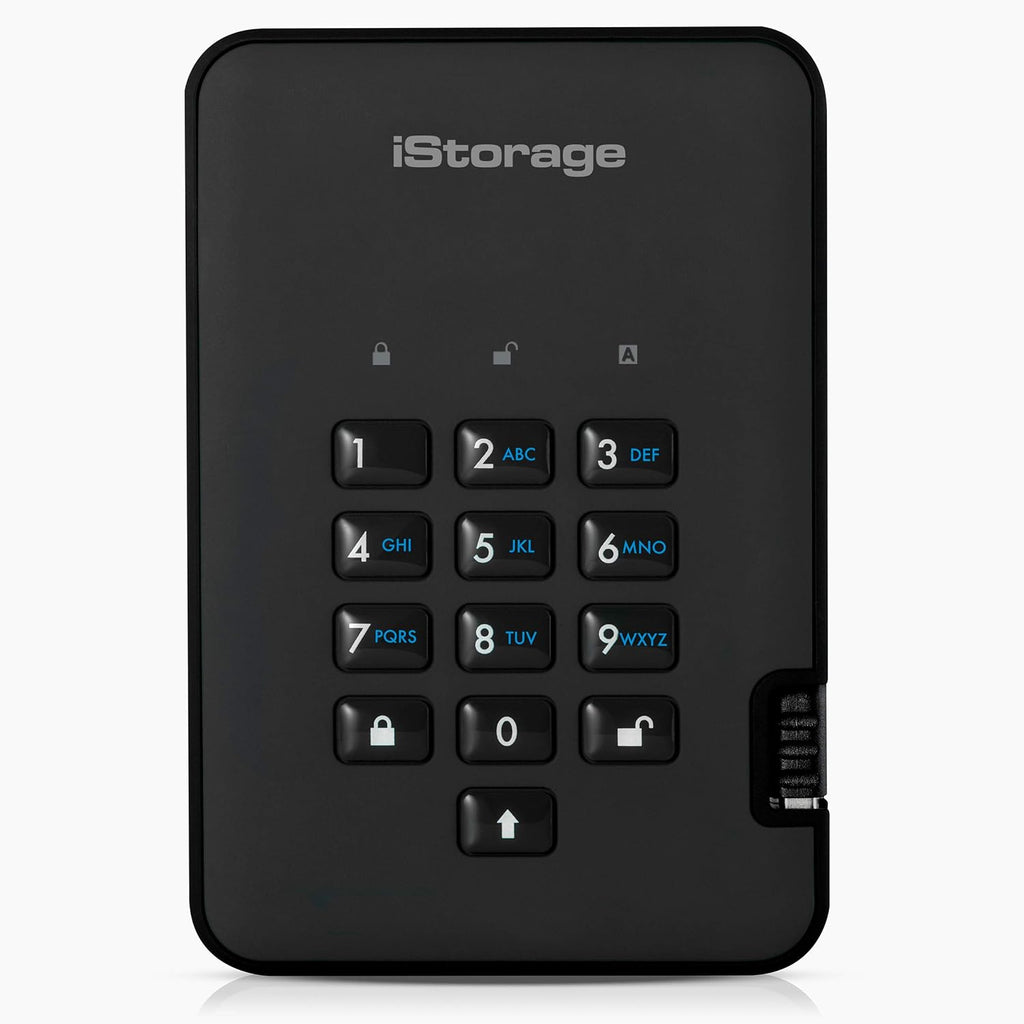 Green Secure Portable Hard Drive U17839