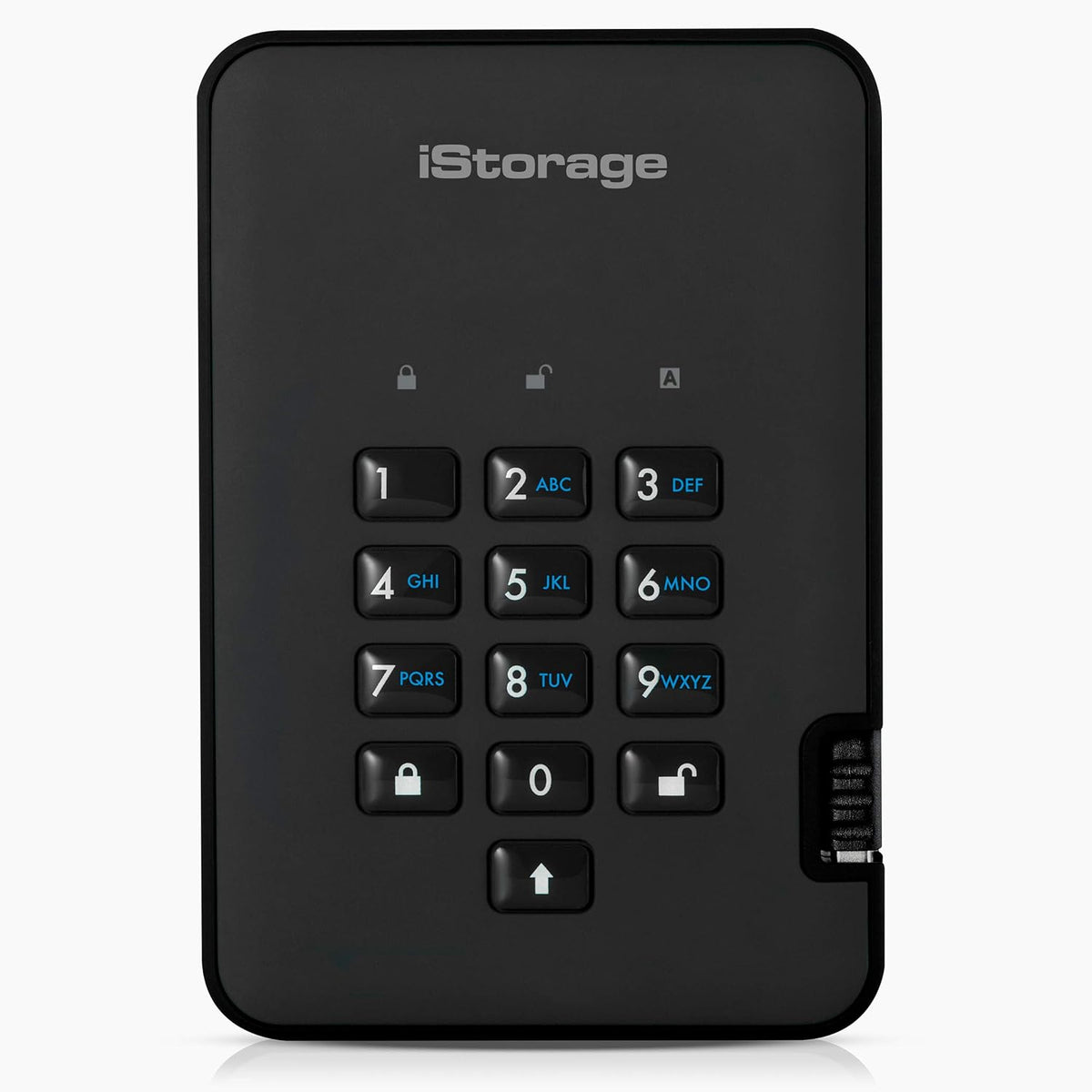 Green Secure Portable Hard Drive U17839