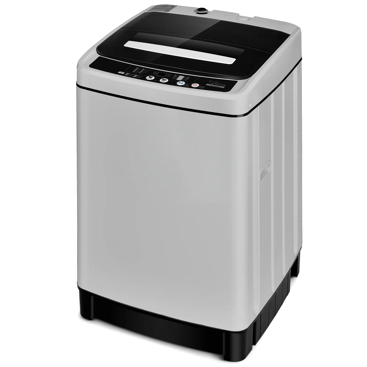 1.5 Cu.Ft 11 LBS Full-Automatic Washer & Dryer Grey F736195