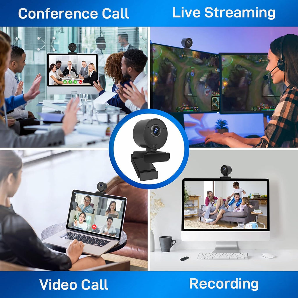 1080P 30FPS Webcam with Dual Microphone L2472