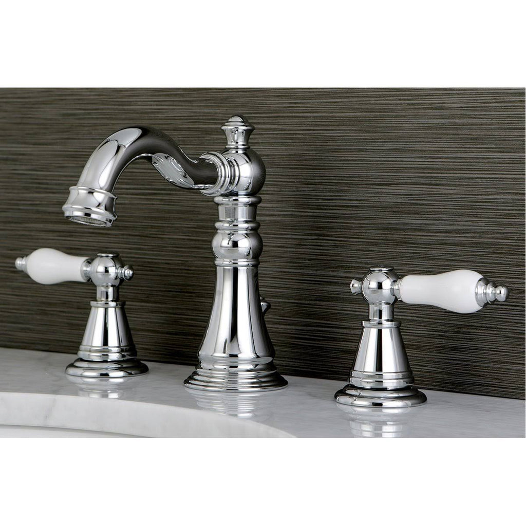Black Stainless Widespread Bathroom Faucet J89703